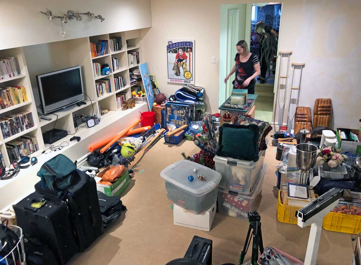 organize basement
